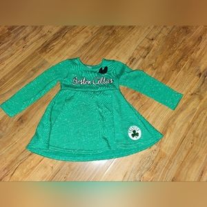 Celtics baby dress